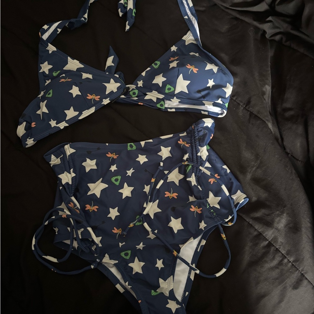 Hot Topic Blue Star Bikini